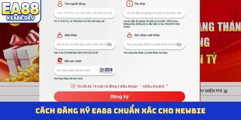Hướng Dẫn Đăng Ký EA88 - 3 Tuyệt Chiêu Cho Người Chơi Mới - LUCKYPRISM.SURF