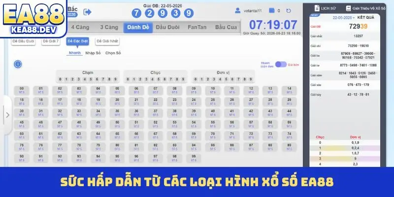 Xổ Số EA88 - Bảng Chỉ Số Cập Nhật Chuẩn Xác, Uy Tín 100% - LUCKYPRISM.SURF