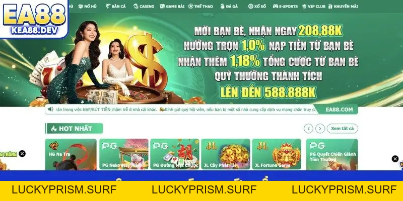 EA88 | Link Vào Ea88.com Làm Giàu Tặng Vốn Khởi Nghiệp - LUCKYPRISM.SURF