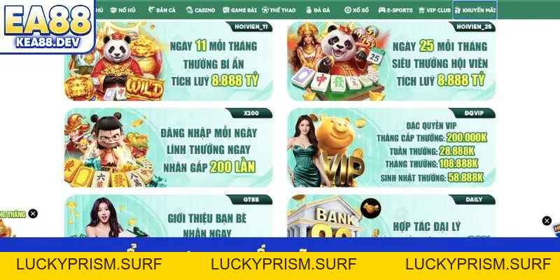 EA88 | Link Vào Ea88.com Làm Giàu Tặng Vốn Khởi Nghiệp - LUCKYPRISM.SURF